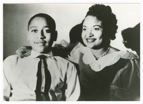 Photograph Of Emmett Till With His Mother Mamie Till Mobley