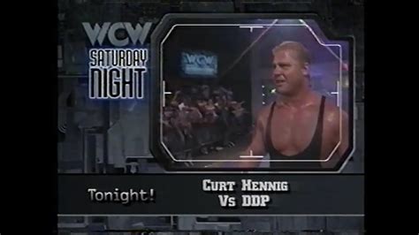 Us Title Curt Hennig Vs Ddp Saturday Night Nov Th Youtube