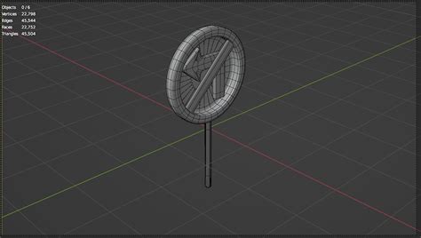 D Do Not Turn Left Traffic Sign D Model Cgtrader