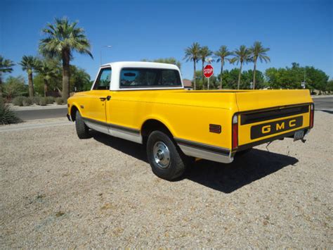 72 Gmc 1500 Long Bed Custom Deluxe No Reserve Clean Arizona Truck