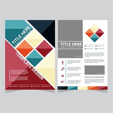 Premium Vector Poster Flyer Pamphlet Brochure Cover Design Layout