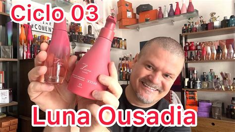 Natura Luna Ousadia Chipre frutado e fragrância elegante da flor da