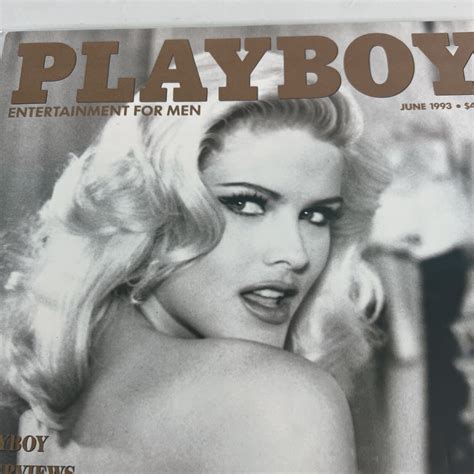 Mavin Playboy Magazine June Anna Nicole Smith Playmate Of The