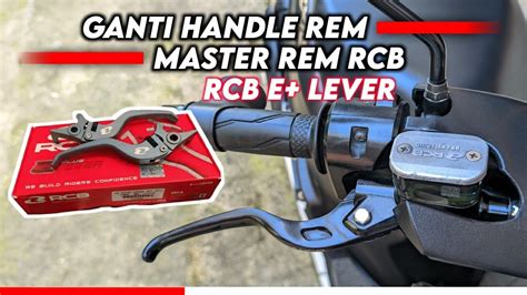 HANDLE REM RCB E PLUS LEVER YAMAHA NMAX COCOK UNTUK MASTER REM RCB E3