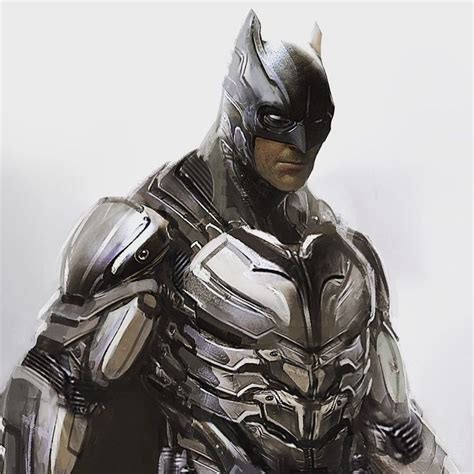 Unused Batman V Superman Concept Art Reveals A Very Different Batsuit