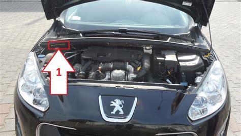 Peugeot 308 2011 2013 Where Is VIN Number Find Chassis Number