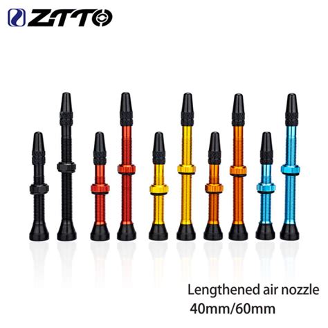 Ztto Bicycle Tubeless Valves Stems Mm Presta Mm No Tubes Fv With