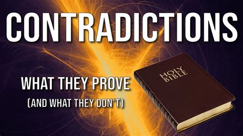 Answers To Alleged 101 Contradictions In The Bible Contradic