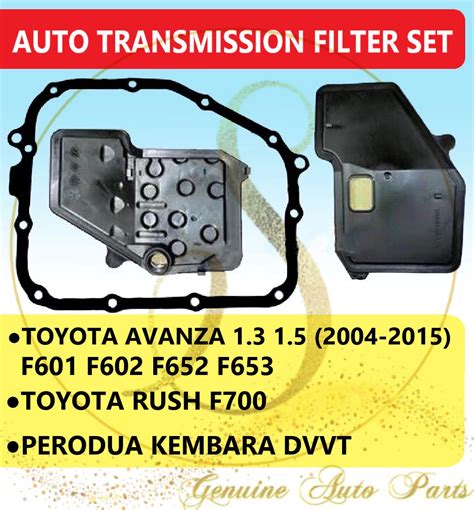 OEM Auto Transmission Filter Set ATF Toyota Avanza 1 3 1 5 Rush 1 5