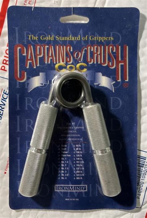 Captains of Crush Credit Card and Packaging History - IronMind ...