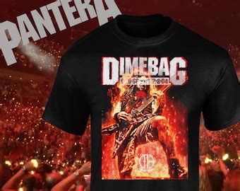 Pantera 101 Proof Dimebag Darrell Skull OFFICIAL Tee T Shirt Etsy