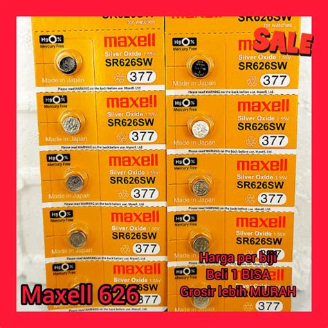 Jual Baterai Maxell Sr Sw Bateray Original Jam Tangan Camera