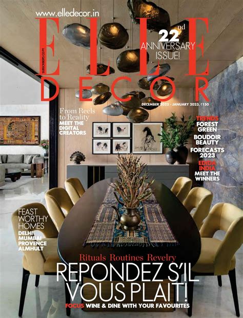 Get Digital Access To Elle Decor India December January