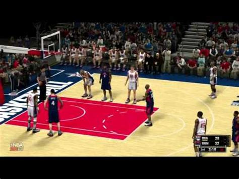 NBA 2K13 Dream Team USA 1992 Vs 2012 USA Olympic Team Play Gameplay