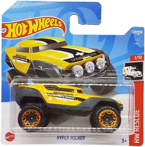 Hot Wheels Hyper Rocker HW Rescue 1 10 HCV50 Short Card Mountain Search Rescue