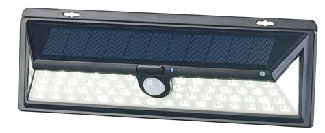 Luminea Er Set Solar Led Wandleuchten Wl Solar Bewegungs Sensor