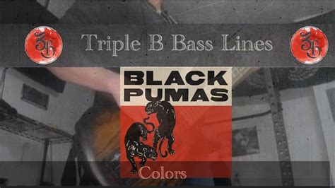 Black Pumas Colors Bass Cover With Tabs Youtube