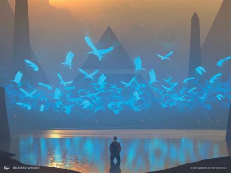 Daze Invocations Mtg Art From Amonkhet Set By Richard Wright Art Of