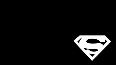 Black and White Superman Logo - LogoDix