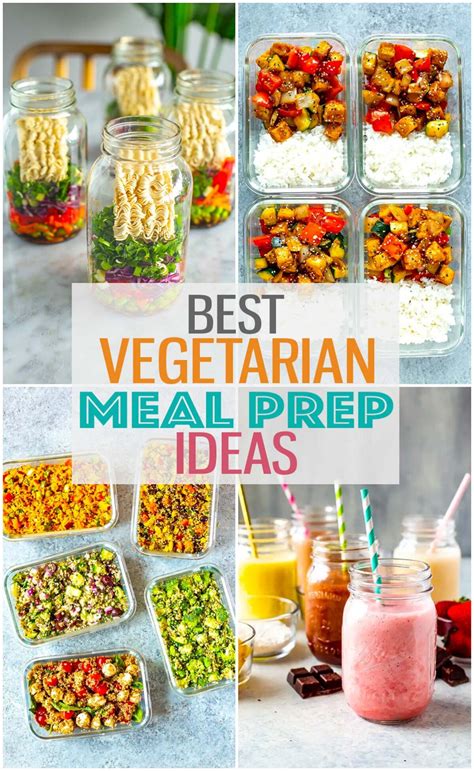 easy vegetarian meal prep meals  alexis dawkins blog