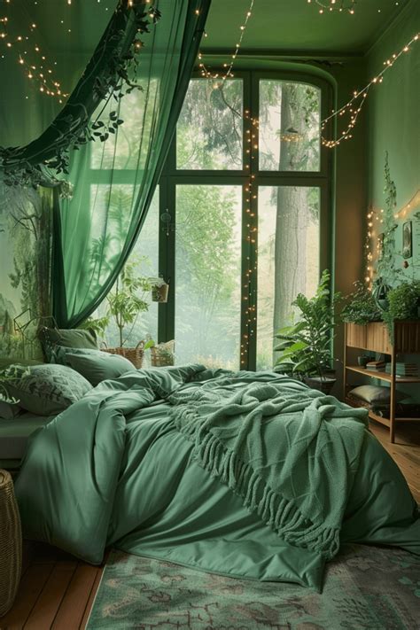 Green Boho Bedroom Ideas Courtneys World