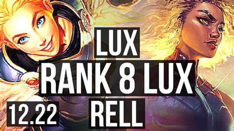 LUX Cait Vs RELL Kai Sa SUP 11 0 11 Legendary Rank 8 Lux KR