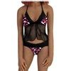 Pink Camo String Bikini With Front Tie Top Pink Trim Camouflage Bikini Scrunched Or Not