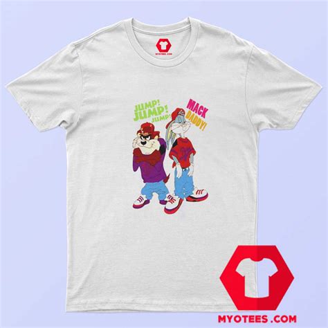 Bugs Bunny and Taz Urban 90s Hip Hop T-Shirt On Sale | myotees.com