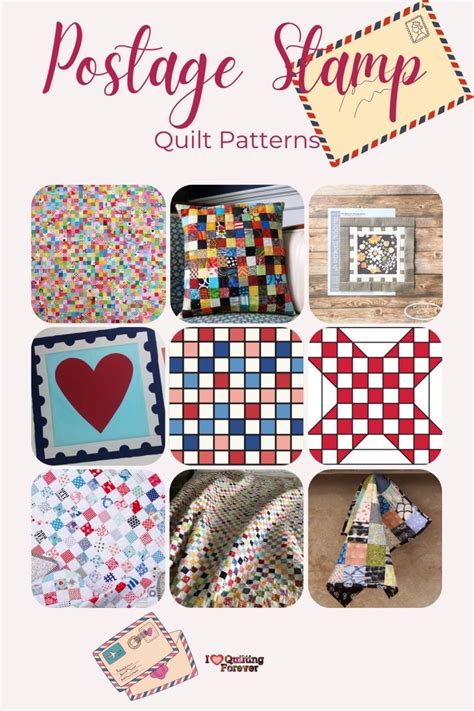 Top Free Postage Stamp Quilt Patterns Bonus Patterns For Sale