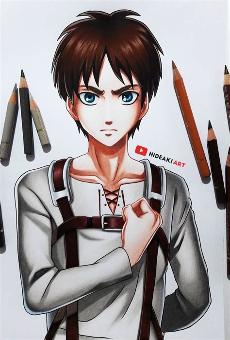 Eren From Attack On Titan Best Anime Drawings Anime Character