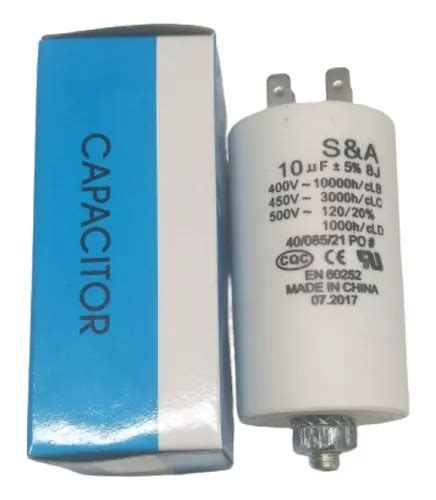 Condensador Capacitor Uf Vac Hz Cuotas Sin Inter S