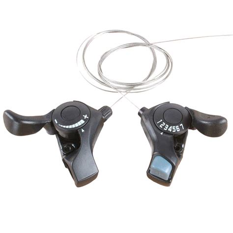 Buy 1 Pair 21 Speed Ain Bike Split Dial Trigger Shifter Thumb Gear