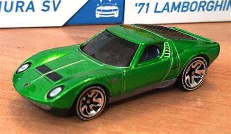 New Hot Wheels 71 Lamborghini Miura P 400SV 2022 Super Treasure Hunt Common Munimoro Gob Pe