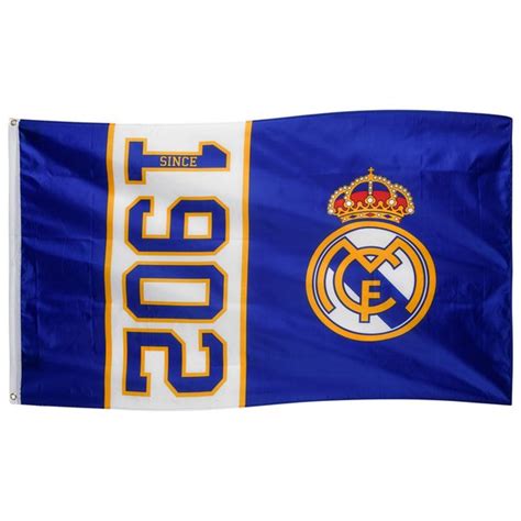 Real Madrid Flag 1902 - Blue | www.unisportstore.com