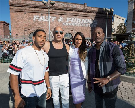 Superstars Vin Diesel Chris Ludacris” Bridges Tyrese Gibson And