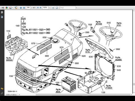 Kubota L2800 L2800 Dt Parts Manual Set 475pgs With Exploded Diagrams