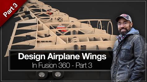 Part Design Airplane Wings In Fusion Joints Spar Caps Wing