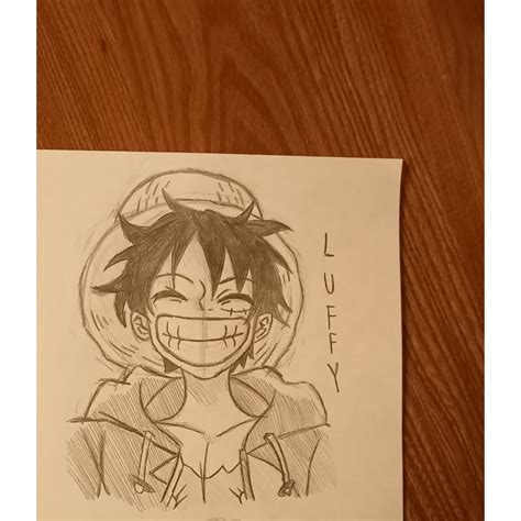 Small Luffy sketch, what do you think? : r/OnePiece