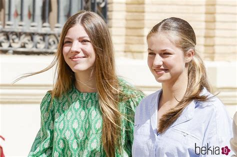 La Princesa Leonor Y La Infanta Sofía En El Ingreso De La Princesa Leonor En La Academia Militar