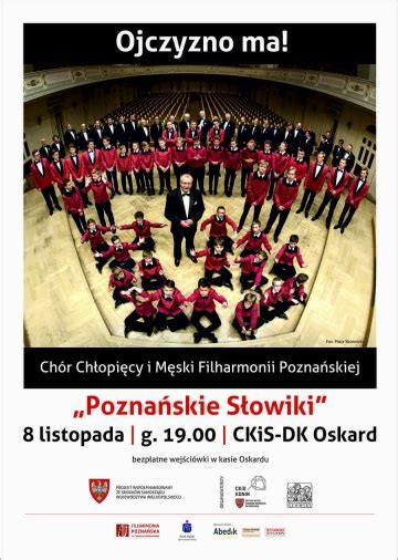 POZNAŃSKIE SŁOWIKI koncert Ojczyzno ma