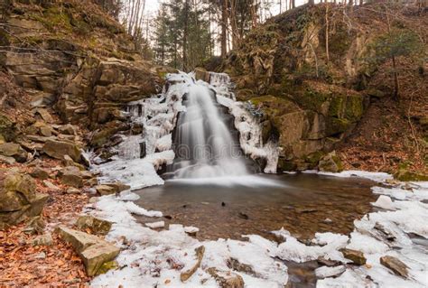 Polskie Wodospady Wodospad Wielki Stock Photo Image Of Obidza