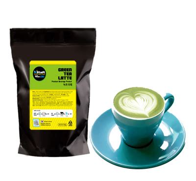 Premium Latte Powder- Green Tea Latte Flavour. KStar Food and Beverage - Singapore B2B supplier ...