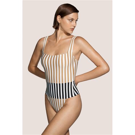 Andres Sarda Swimwear Voorgevormd Badpak In Het Sand Lingerie Marie