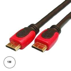 Cabo Hdmi C Macho Macho 1mt Dourado TecnoMartins Pt