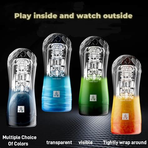 SG SpotMale Masturbator Cup Soft Pussy Sex Toys Transparent Vagina