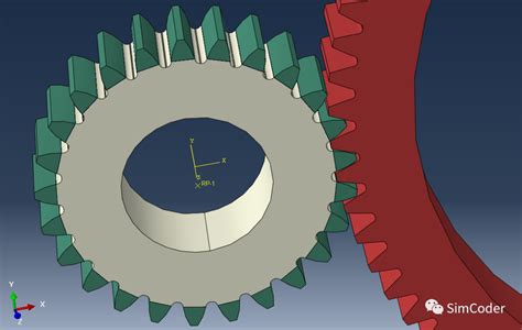 Abaqus：圆柱直齿轮齿根应力校核汽车传动非线性kisssoftabaqus 仿真秀干货文章