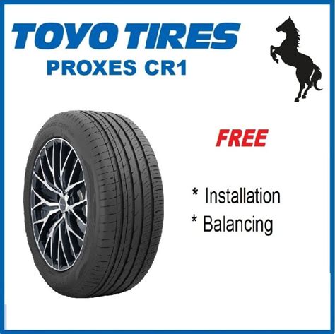 TOYO TIRES PROXES CR1 NEW CAR TYRE TAYAR Lazada