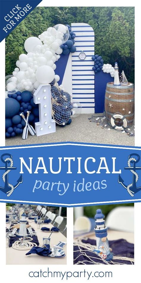 Nautical Birthday Party Decorations