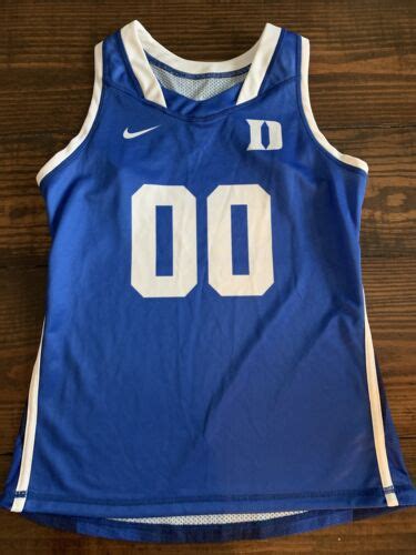 Nike Duke Blue Devils Tank Lacrosse Jersey Womens M Blue Ebay