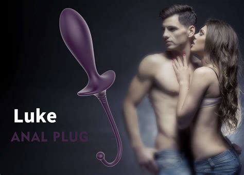 Luke Silicone Jiggle Ball Pig Tail Anal Butt Plug Libotoy Uk